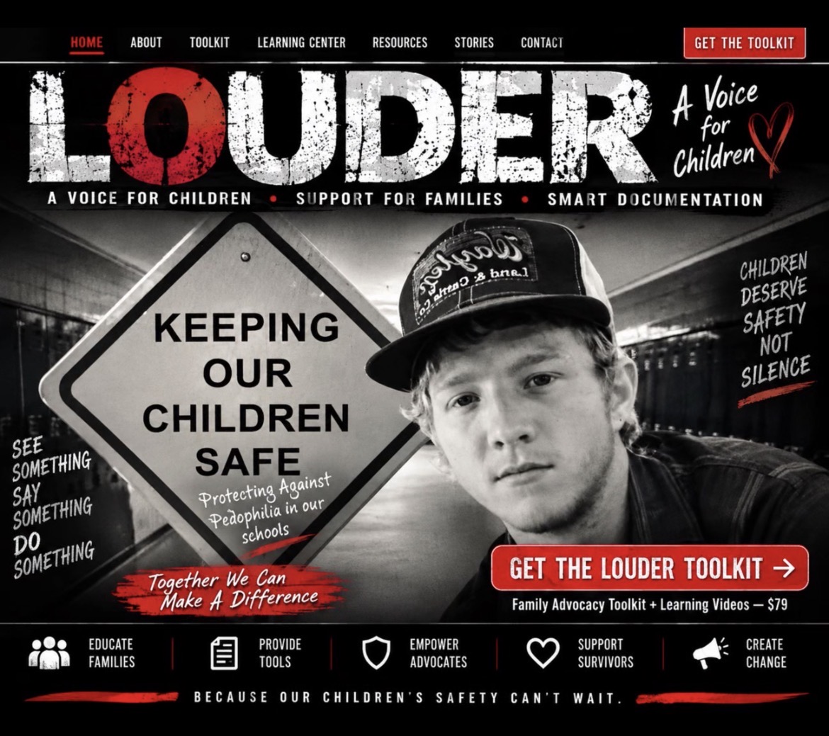 LOUDER family advocacy artwork and separately sold toolkit